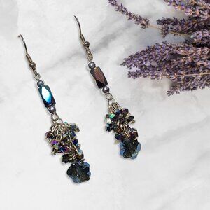 Blue Chandelier Earrings